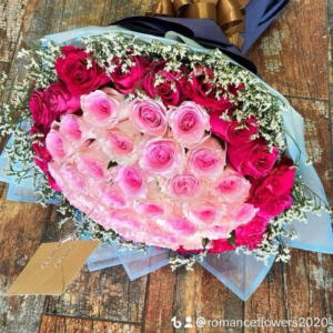 باقة ورد فخمه جوري 50